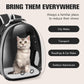 Cat & Dog Carrier Backpack – Space Capsule Pet Travel Bag for Hiking & Walking