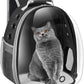 Cat & Dog Carrier Backpack – Space Capsule Pet Travel Bag for Hiking & Walking