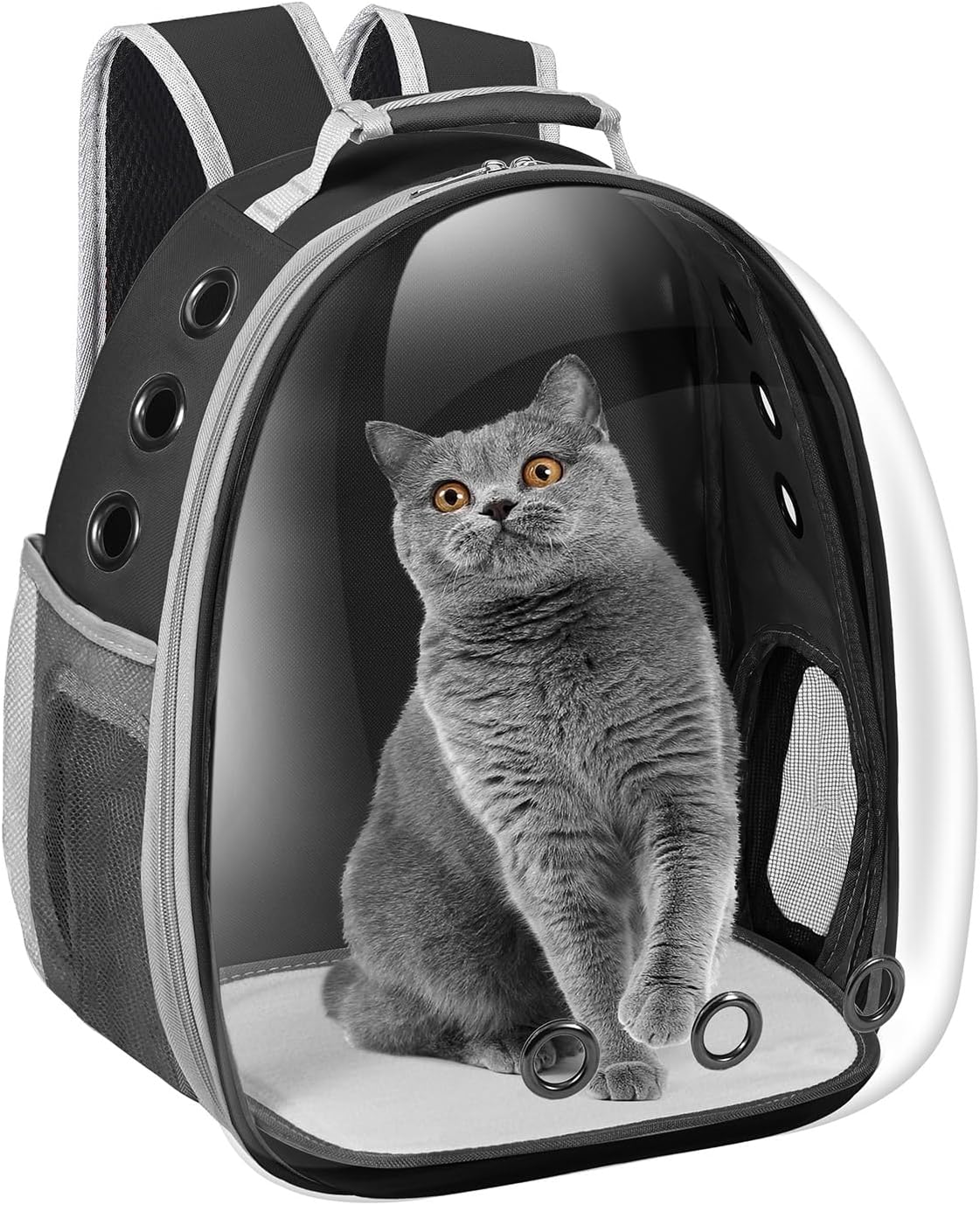 Cat & Dog Carrier Backpack – Space Capsule Pet Travel Bag for Hiking & Walking